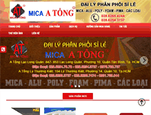 Tablet Screenshot of micatam.com